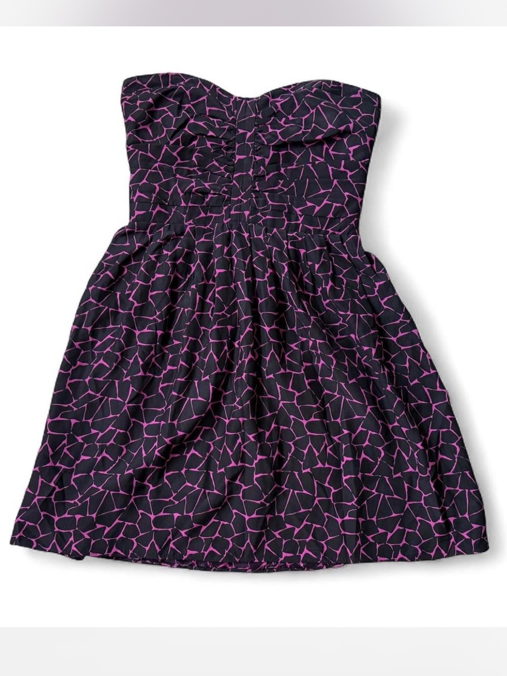 Parker strapless silk mini dress in size Medium